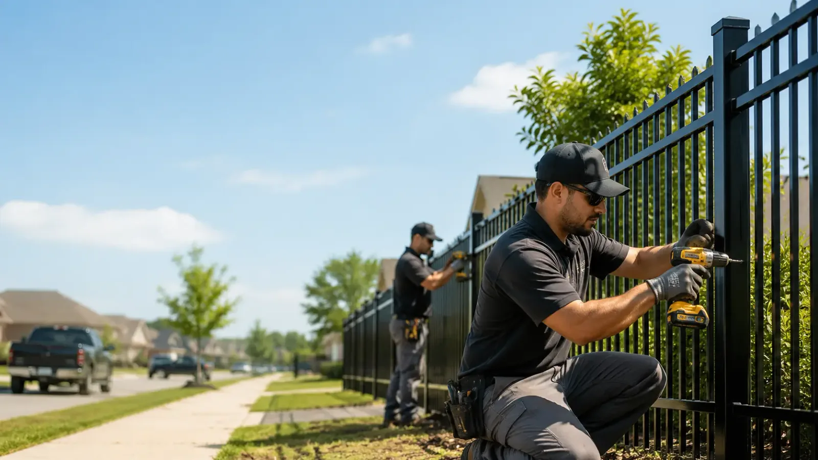 Metal Fence Installation in Richmond, VA